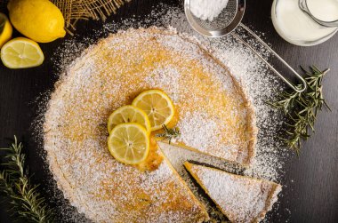 Lezzetli leamon tart