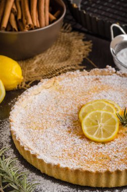 Lezzetli leamon tart