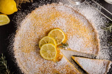 Lezzetli leamon tart