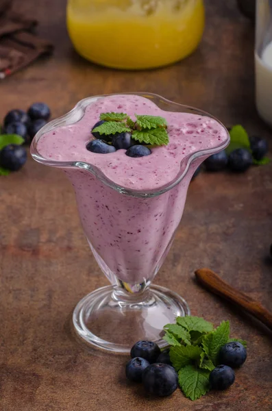 Beeren Milchshake Smoothie — Stockfoto