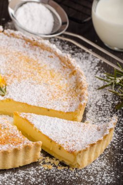 Lezzetli leamon tart