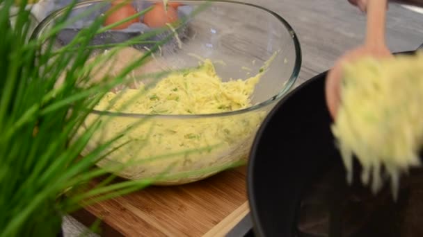 Dobrý Záběr Videa Potraviny Stopáže Food Fotografie Potravinové Zásoby Místo — Stock video