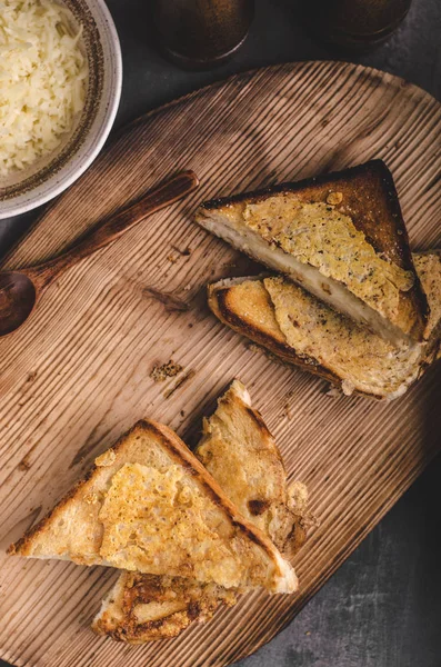 Sanduíche de queijo grelhado — Fotografia de Stock