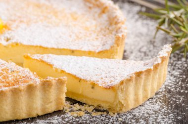 Lezzetli leamon tart