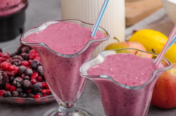 Çilek güler yüzlü milkshake