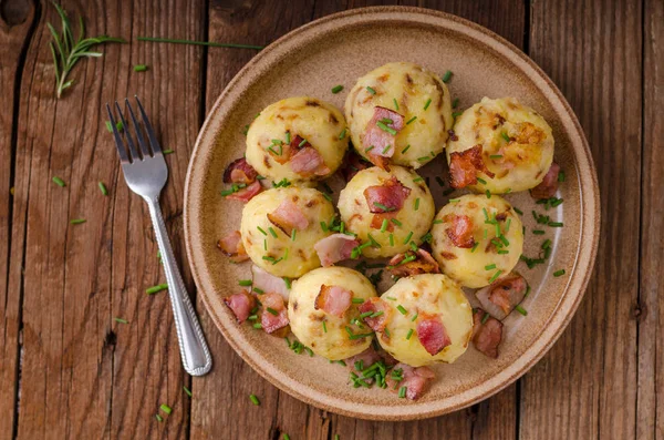 Boulettes de bacon délices alimentaires — Photo