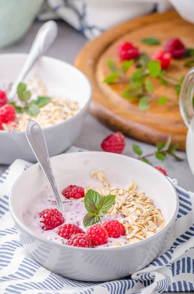 Deliziare colazione sana — Foto Stock