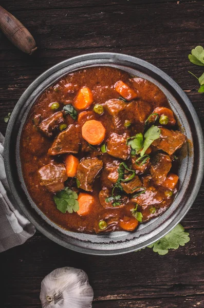 Beef stew with carrots