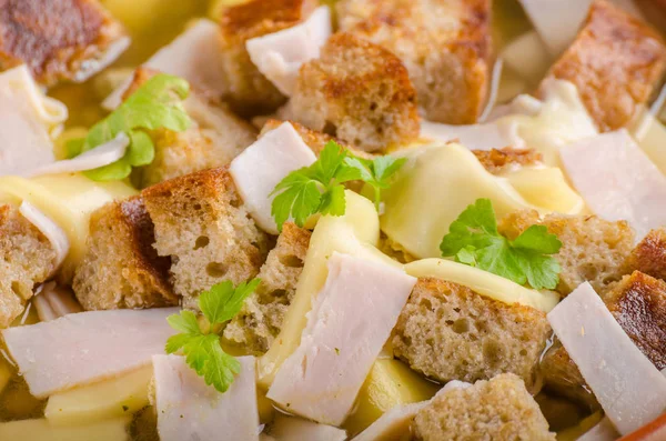 Garlic soup — Stock Image Garlic soup Stock Photo