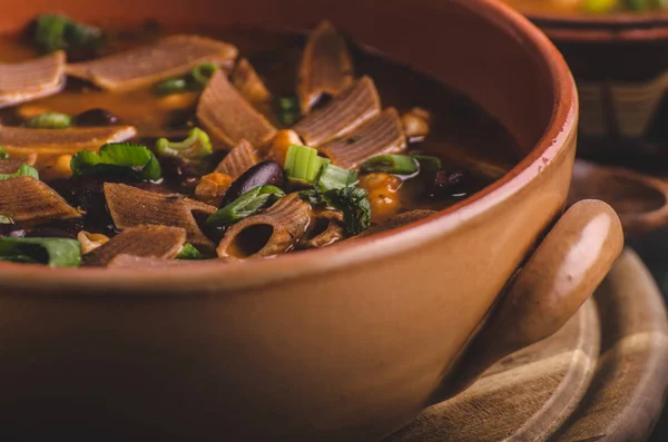 Sopa de pasta deliciosa — Foto de Stock