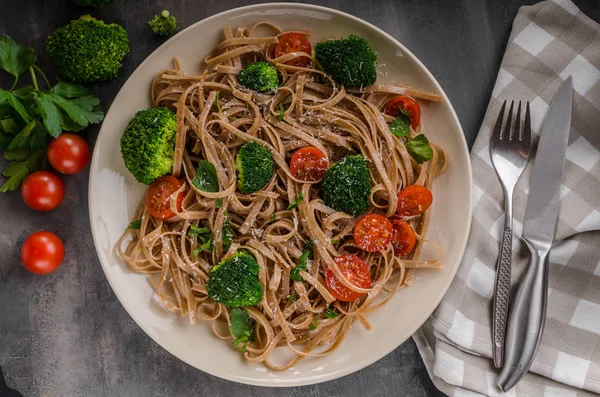 Broccoli pasta delish enkel — Stockfoto