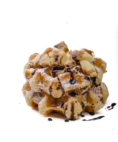 Şeker waffle ürün fotoğraf — Stok fotoğraf