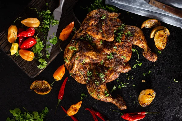 Pollo picante a la parrilla — Foto de Stock