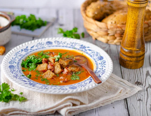 Deliciosa sopa de gulash —  Fotos de Stock