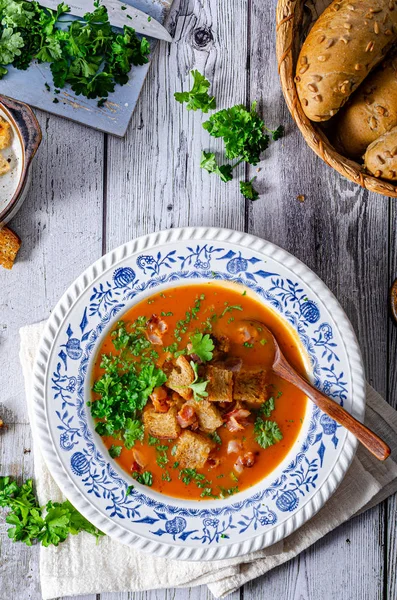 Гуляш смачно суп — стокове фото