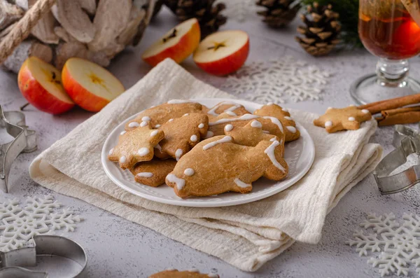 Weihnachtskekse feiern — Stockfoto