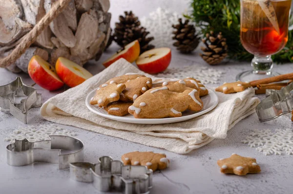 Weihnachtskekse feiern — Stockfoto