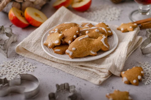 Natal biscoitos celebração — Fotografia de Stock