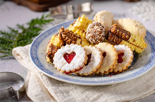 Biscuits sucrés de Noël tchèque — Photo