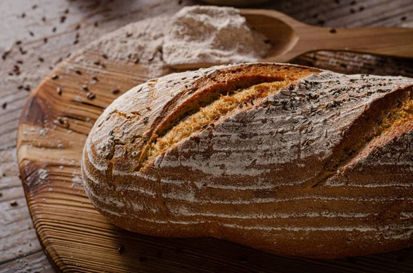 Домашний мясной хлеб — стоковое фото