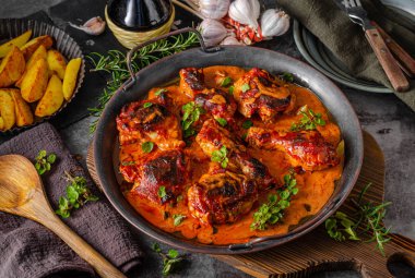 Hot and spicy tikka chicken