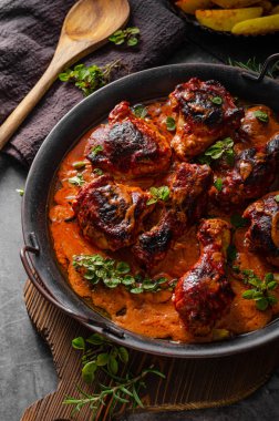 Hot and spicy tikka chicken