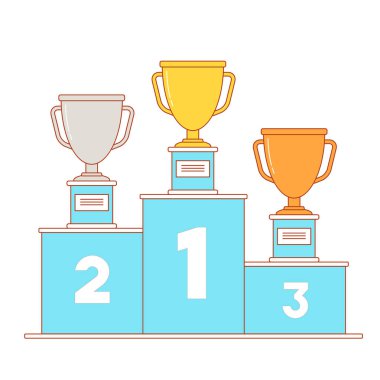 Kazanan podyum kupa