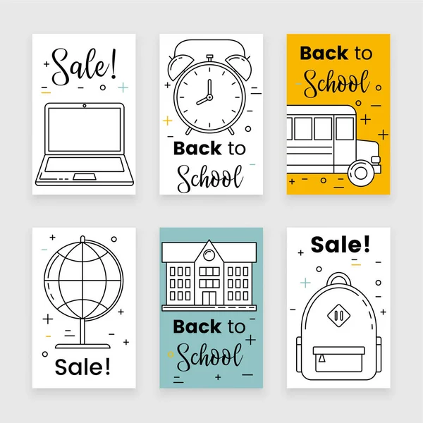 Geri okul posterler için