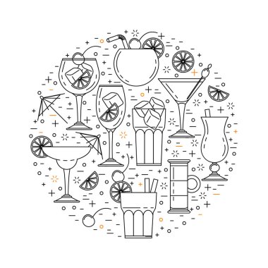 Kokteyl alkollü seti