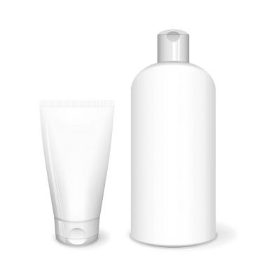 Kozmetik beyaz şablonları