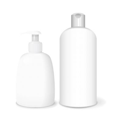 Kozmetik beyaz şablonları