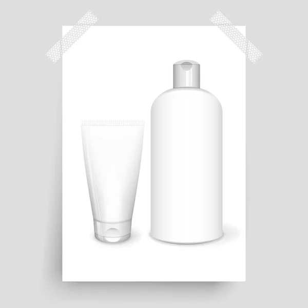 Affiche cosmétique — Image vectorielle