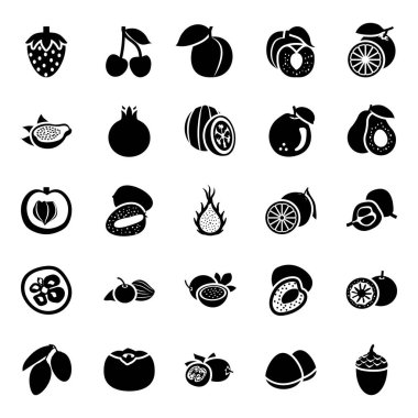 Burada özel bir meyve ikonu seti getiriyoruz. Kabartma şeklinde. Bu inanılmaz sette meyvelerle ilgili her şeyi bulabilirsiniz. Projenizi tasarlamak için bu simgeleri kullanın. Mutlu İndirmeler!