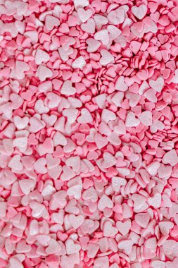 Paskalya pastaları için parlak serpiştirmeler.