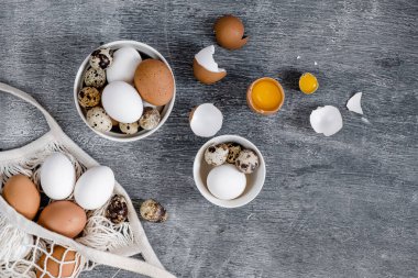 Turta pişirme hazırlığı.