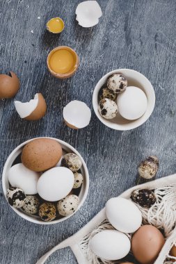 Turta pişirme hazırlığı.