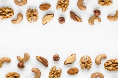 Fındıkların telif uzayı görüntüsü. fındık en sağlıklı atıştırmalıktır.