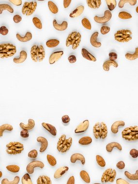 Fındıkların telif uzayı görüntüsü. fındık en sağlıklı atıştırmalıktır.