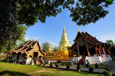 WAT phra singh chiang Mai, Tayland.