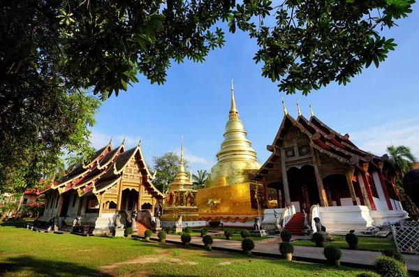 Wat Phra Singh em Chiang Mai, Tailândia . — Fotografia de Stock