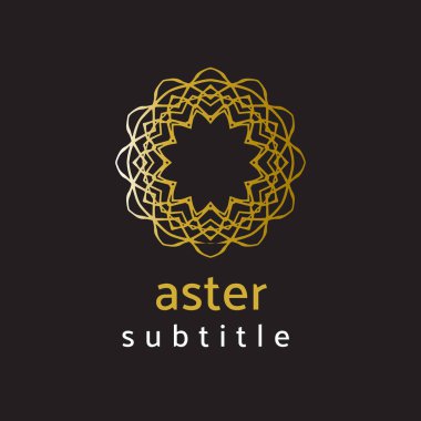 İşiniz için süs logosu vektörü