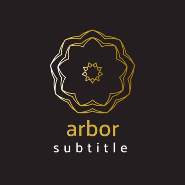 İşiniz için süs logosu vektörü