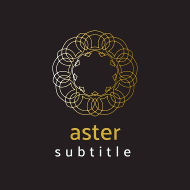 İşiniz için süs logosu vektörü