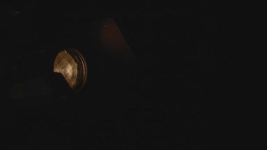 Ön plan Stüdyo Işığı Sonra Arkaplan Işığı Açar 