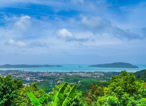 Vista della città di Phuket — Foto Stock