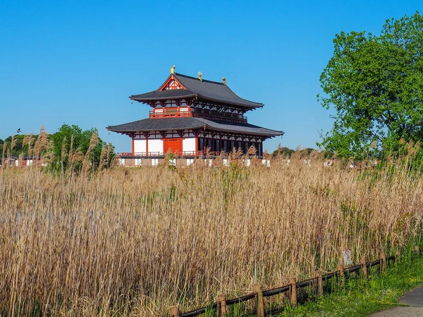 Japon Nara Avril 2017 Palais Heijo Était Résidence Impériale Japon — Photo