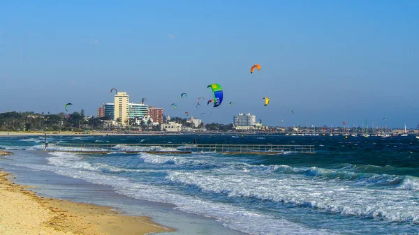 uçurtma sörfçü St Kilda
