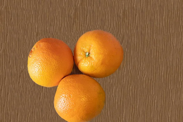 Fruta Fresca Naranja Con Vitamina Para Salud Para Combatir Virus — Foto de Stock