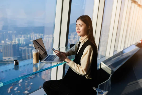 Vrouw succesvolle manager — Stockfoto