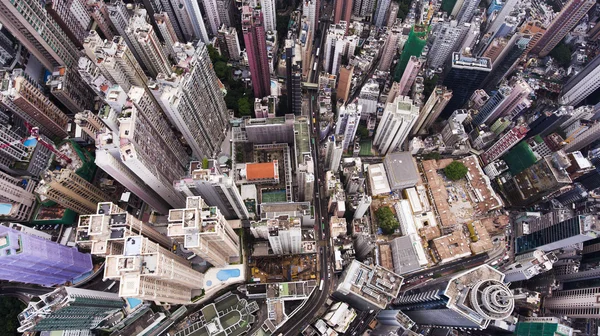 Globalny miasto Hongkong — Zdjęcie stockowe